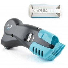 Karhia Pro Electric Dog Coat Stripper - elektrický zastrihávač pre drôtosrsté psy so zásobníkom na kožušinu