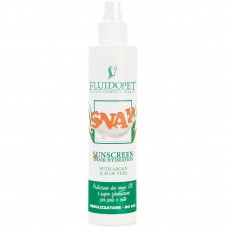FluidoPet Snap SunSreen Spray 200 ml - hydratačný prípravok s ochranou pred slnkom a výťažkami z aloe a arganového oleja