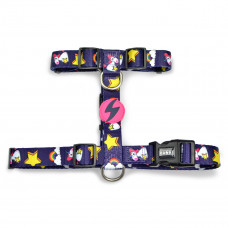 Dashi Unicorn Back Harness - nastaviteľný postroj na stráženie psa, vzor jednorožca - XS