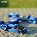 Dashi Solid Back Harness Blue - nastaviteľný postroj na ochranu psa, modrý - L