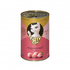 Kitty Cat Rabbit Pate - bezobilné mokré krmivo, paštéta pre mačky, s králikom - 400g