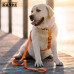 Dashi Solid Back Harness Orange - nastaviteľný postroj na stráženie psa, oranžový - XS