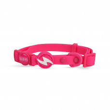 Dashi Colorflex Cat Collar - vodeodolný obojok pre mačky, vyrobený z pevného TPU materiálu - Pink