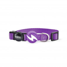 Dashi Solid Cat Collar - obojok pre mačky, nylon, intenzívne farby - Purple
