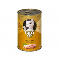 Kitty Cat Chicken Pate - bezobilné mokré krmivo, paštéta pre mačky, s kuracím mäsom - 400g