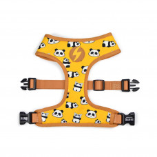Dashi Snooze Neo Mesh postroj - beztlakový, obojstranný postroj pre psa, vyrobený z neoprénu, vzor panda - M