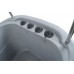 Blovi Dog Bath Grey - veľká a pevná vaňa na úpravu srsti s elektrickým zdvihom a obojstranným výložníkom, šedá