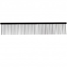 Yento Mega Black Comb 28cm - profesionálny hrebeň s dlhými ihličkami, pre veľké a obrie plemená