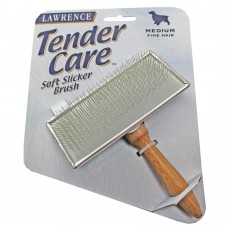 LAWRENCE Tender Care Soft Slicker Brush - mäkká drôtená kefa pre psov M