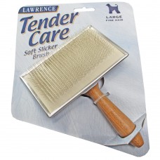LAWRENCE Tender Care Soft Slicker Brush - mäkká drôtená kefa pre psov L
