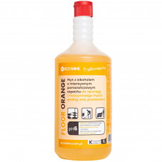 Eco Shine Floor Orange - voňavý, nízkopenivý čistiaci prostriedok na podlahy, s alkoholom - 1L
