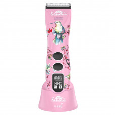 Kenchii Flash 5 Pink Cordless Clipper - profesionálny akumulátorový strihací strojček, 5 rýchlostí s nastaviteľnou čepeľou