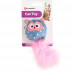 Flamingo Cat Winny Owl 14cm - hračka sova mačka, s pierkovým boa a mačacím štipcom, šuští Flamingo Cat Winny Owl 14cm - hračka sova mačka, s pierkovým boa a mačacím štipcom, šuští