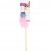 Flamingo Cat Winny Dangler - udica pre mačku s loptičkou s pierkom, s mačacou štipkou Flamingo Cat Winny Dangler - udica pre mačku s loptičkou s pierkom, s mačacou štipkou