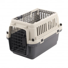 Transportná klietka Flamingo Neto Dark Grey XS - pevný nosič pre psov a mačky, do 7 kg Transportná klietka Flamingo Neto Dark Grey XS - pevný nosič pre psov a mačky, do 7 kg