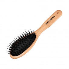 Artero Nature Nova Brush - bambusová kefa s kančími štetinami a nylonom, pre psov