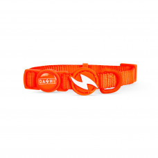Dashi Neon Orange Cat Collar - nylonový obojok pre mačky, neónovo oranžový