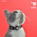 Dashi La Casa De Papel Mask Cat Collar - mačací obojok, motív zo série House of Paper, červená a čierna Dashi La Casa De Papel Mask Cat Collar - mačací obojok, motív zo série House of Paper, červená a čierna