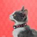 Dashi La Casa De Papel Mask Cat Collar - mačací obojok, motív zo série House of Paper, červená a čierna Dashi La Casa De Papel Mask Cat Collar - mačací obojok, motív zo série House of Paper, červená a čierna