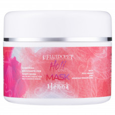 FluidoPet Holi Line Mask Red Henna - revitalizačná maska pre červené odtiene psej srsti - 100 ml