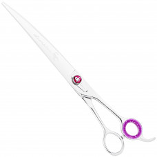 Kenchii Scorpion Curved Scissors - profesionálne nožnice na starostlivosť s ergonomickou rukoväťou, zahnuté - 9"