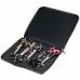 Groom Professional Black Scissor Case - veľké puzdro na úpravu nožníc, na 5 párov nožníc, čierne