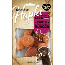 Flamingo Hapki Duck Mini Burger 85g - psie maškrty, kačacie hamburgery Flamingo Hapki Duck Mini Burger 85g - psie maškrty, kačacie hamburgery