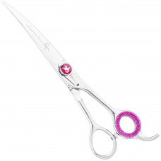 Kenchii Scorpion Curved Scissors - profesionálne nožnice na starostlivosť s ergonomickou rukoväťou, zahnuté - 7"