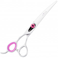 Kenchii Love Lefty Curved Scissors - profesionálne, ľavoruké nožnice na ošetrovanie s ergonomickou rukoväťou, zahnuté - 7" Kenchii Love Lefty Curved Scissors - profesionálne, ľavoruké nožnice na ošetrovanie s ergonomickou rukoväťou, zahnuté - 7"