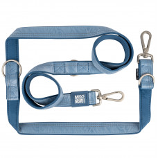 Max&Molly Multi Function Leash Matrix 2.0 Ocean - odnímateľné vodítko pre psa, reflexné, modré - L