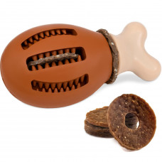 PetSafe Busy Buddy Chompin' Chicken - maškrta pre psov, kuracie stehno - S/M