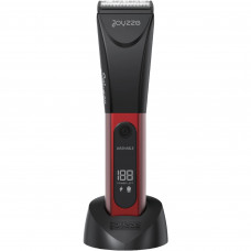 Joyzze Red Stinger 5-v-1 Clipper - 2-rýchlostný akumulátorový strihač s nastaviteľnou čepeľou a LCD displejom