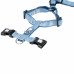 Max&Molly Comfort Harness Matrix 2.0 Ocean - mäkký postroj pre psa, s QR ID a nastavením, modrý - M Max&Molly Comfort Harness Matrix 2.0 Ocean - mäkký postroj pre psa, s QR ID a nastavením, modrý - M