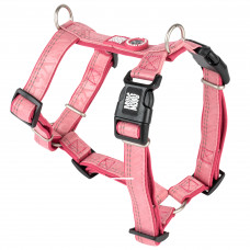 Max&Molly Comfort Harness Matrix 2.0 Rose - mäkký postroj pre psa, s QR ID a úpravou, pastelová ružová - XS Max&Molly Comfort Harness Matrix 2.0 Rose - mäkký postroj pre psa, s QR ID a úpravou, pastelová ružová - XS
