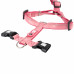 Max&Molly Comfort Harness Matrix 2.0 Rose - mäkký postroj pre psa, s QR ID a úpravou, pastelovo ružový - S Max&Molly Comfort Harness Matrix 2.0 Rose - mäkký postroj pre psa, s QR ID a úpravou, pastelovo ružový - S
