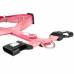 Max&Molly Comfort Harness Matrix 2.0 Rose - mäkký postroj pre psa, s QR ID a úpravou, pastelovo ružový - S Max&Molly Comfort Harness Matrix 2.0 Rose - mäkký postroj pre psa, s QR ID a úpravou, pastelovo ružový - S