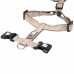 Max&Molly Comfort Harness Matrix 2.0 Sand - mäkký postroj pre psa, s QR ID a úpravou, pieskovo béžový - S