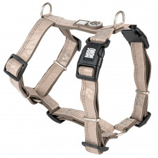 Max&Molly Comfort Harness Matrix 2.0 Sand - mäkký postroj pre psa, s QR ID a úpravou, pieskovo béžový - L