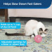 PetSafe SlimCat Interactive Feeder - hračka na mačacie maškrty, spomaľovač krmiva pre mačky - zelený