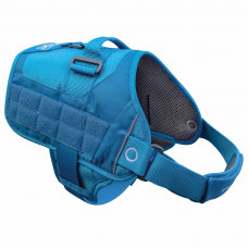 Kurgo RSG Townie Harness Blue - odolný taktický postroj pre psa, modrý - S Kurgo RSG Townie Harness Blue - odolný taktický postroj pre psa, modrý - S