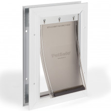 PetSafe Staywell hliníkové 2-cestné dvierka pre domáce zvieratá - dvierka pre psov a mačky s hliníkovou výstužou - S