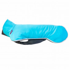 Sportti Pomppa Arctic - vodeodolný softshell pre psov, modrý - 40