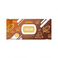 Record Salviette Argan 40 ks - univerzálne obrúsky na čistenie srsti, očí, uší psov a mačiek, s arganovou vôňou