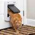 PetSafe SmartDoor Connected Pet Door - dvierka pre psov a mačky s čipom, Wi-Fi, aplikácia na telefón - M