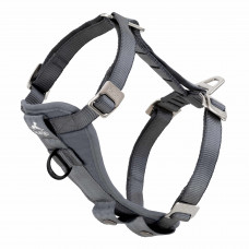Postroj Kurgo Enhanced Strength Tru-Fit Smart Harness Charcoal - postroj do auta pre psa, sivý - XL Postroj Kurgo Enhanced Strength Tru-Fit Smart Harness Charcoal - postroj do auta pre psa, sivý - XL