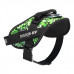 Julius-K9 IDC Powerharness Pixelfield - postroj pre psa, s odrazkami, zelené pixely - 3