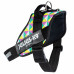 Julius-K9 IDC Powerharness Retro - postroj pre psa, s odrazkami, farebné trojuholníky - 0