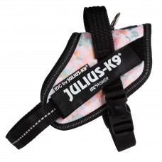 Julius-K9 IDC Powerharness Pretty - postroj pre psa, s odrazkami, kvetinový vzor - Mini-Mini