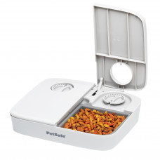 PetSafe Automatic 2 Meal Pet Feeder - dávkovač krmiva pre mačky, malé a stredne veľké psy, dvojkomorový
