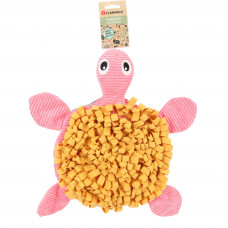 Flamingo Sniffing Carpet Puppy Turtle (38cm) - podložka na ňuchanie pre šteniatko a malého psíka, korytnačka s pískadlom - ružová Flamingo Sniffing Carpet Puppy Turtle (38cm) - podložka na ňuchanie pre šteniatko a malého psíka, korytnačka s pískadlom - ružová